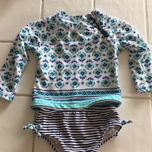 Carters toddler girls swimsuit